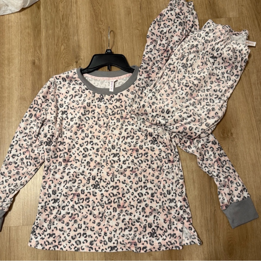 Leopard Print PJ set